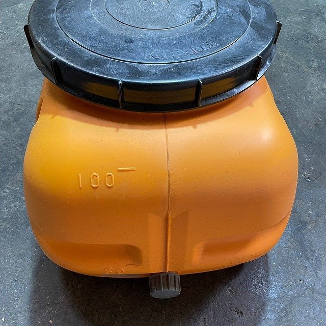 美品】福井△コダマ樹脂 ローリータンク LT-100 ECO 容量 100L 貯水 