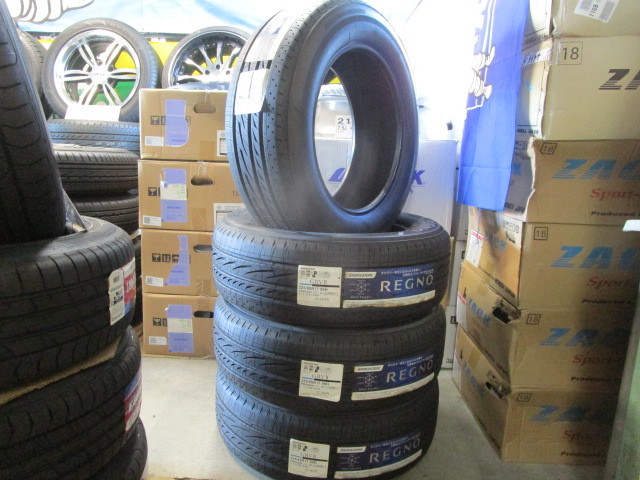 【Ｋ】送料or工賃込★即納★ブリヂストン レグノGRVII 225/60R17 2019年製・新品4本★アルファード/ヴェルファイア/フォレスター