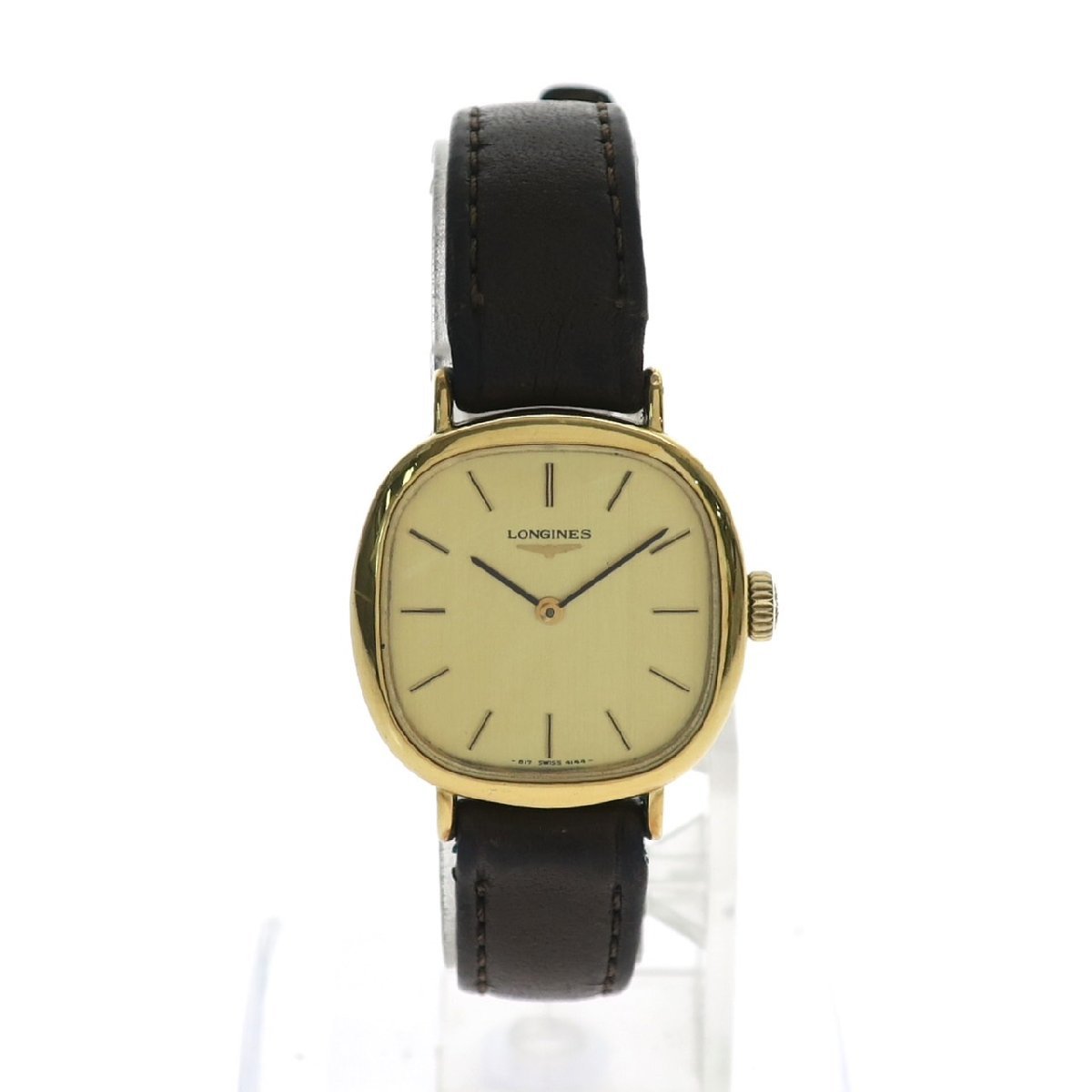 1円スタート 稼動品 LONGINES ロンジン レディース 腕時計 817 SWISS  