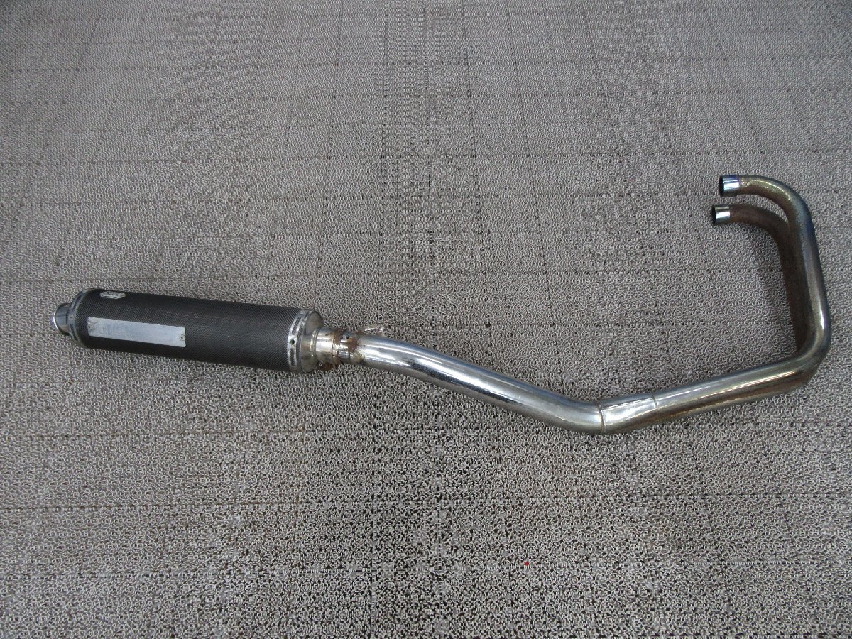 ジャンク品 GB250 クラブマン MC10 オーバーレーシング OVER マフラー 