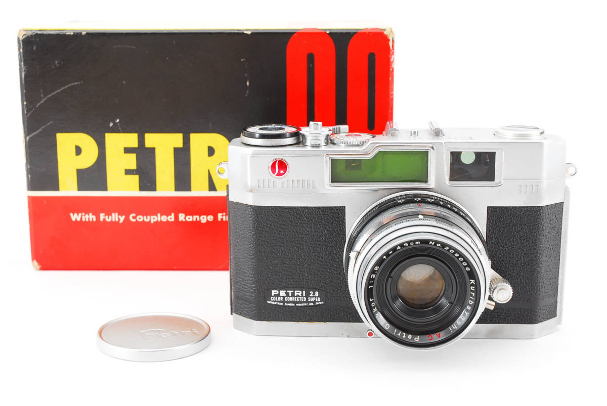 ★☆【元箱付き】 PETRI ペトリ 2.8 COLOR CORRECTED SUPER orikkor 1:2.8 f=4.5cm #3518☆★