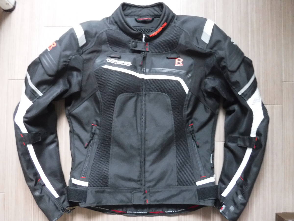 ☆コミネ JK-130 Rスペックメッシュ ジャケット Lサイズ 美品 