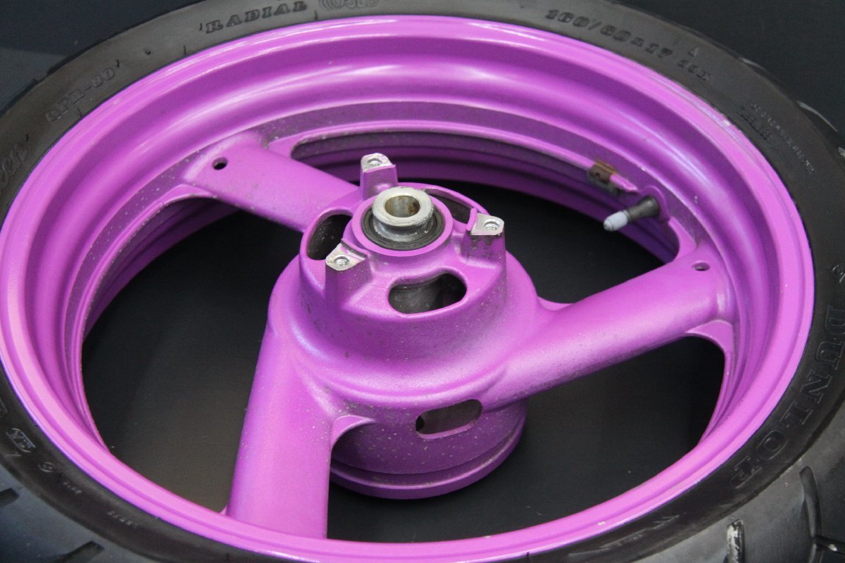 FZR400RR-SP(3TJ) 純正リアホイールセット4．50－17！後期 最終型 