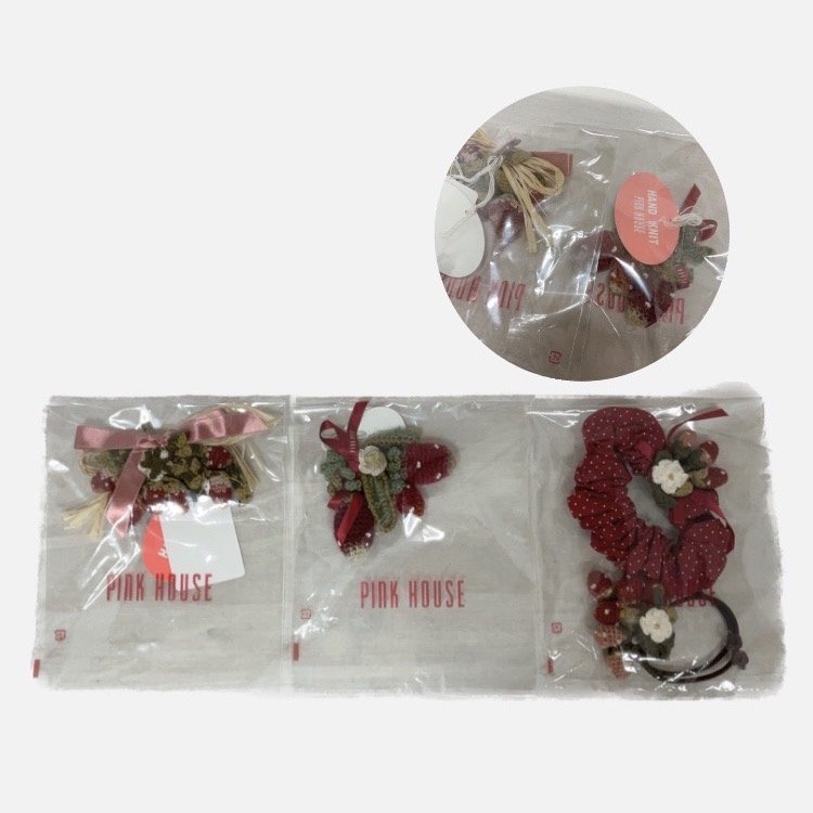 ①まとめ売り 新品未使用品有り PINK HOUSE ピンクハウス 23点 鞄 靴下 