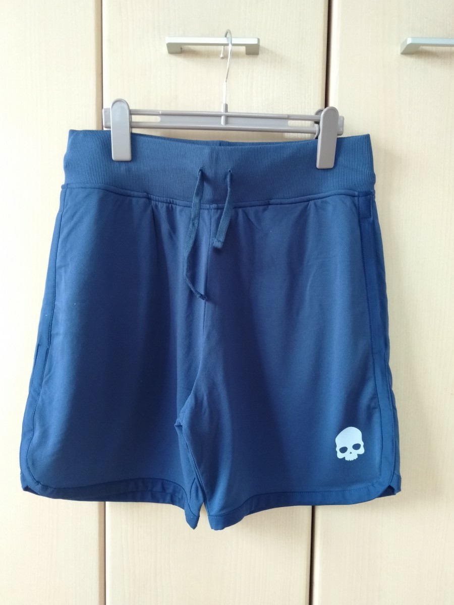新品★ハイドロゲン HYDROGEN ハーフパンツ L★青系ネイビー
