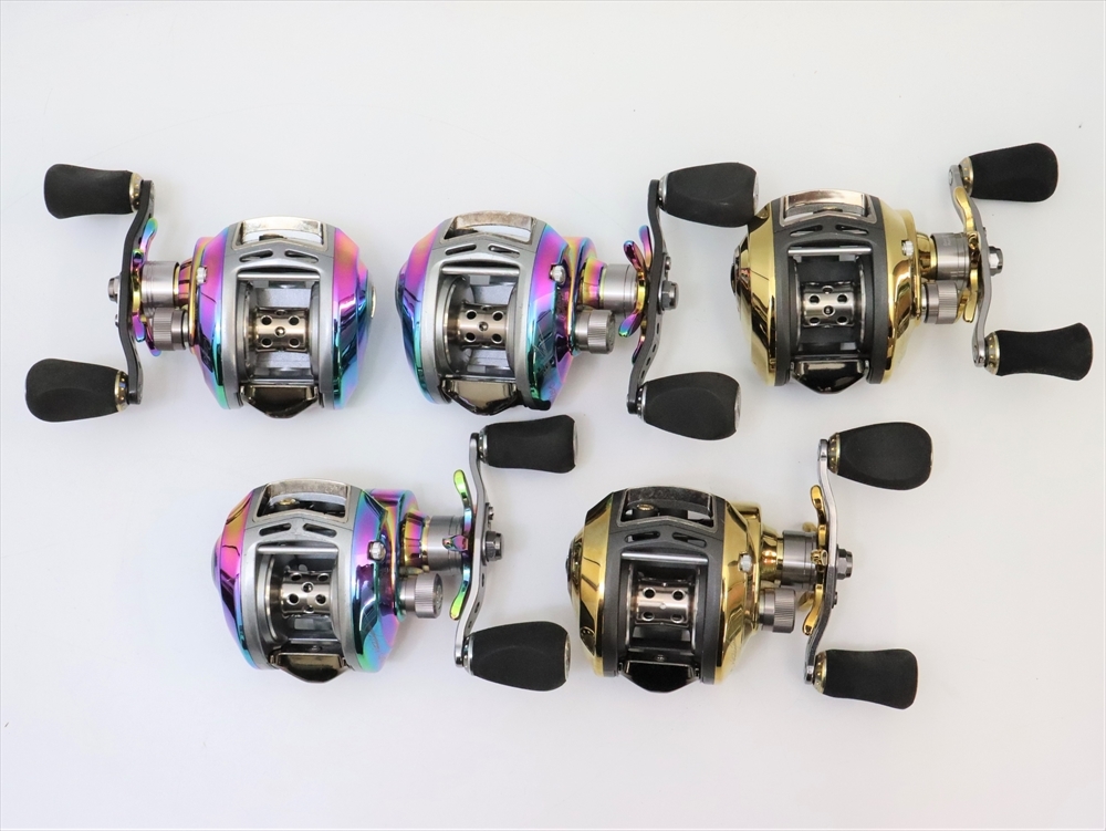 5台セット】アブ レボ エリート オーロラ アカツキ 今江 Abu REVO 