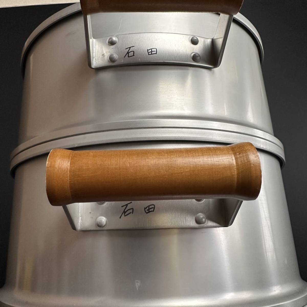 ホクセイジェットスチーマ蒸し器30cm アルミ製