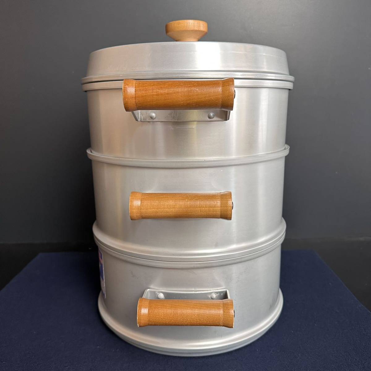 ホクセイジェットスチーマ蒸し器30cm アルミ製