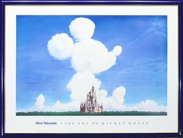 WISH 横山明 THE ART OF MICKEY MOUSE 複製画 20号大 大作 ミッキー