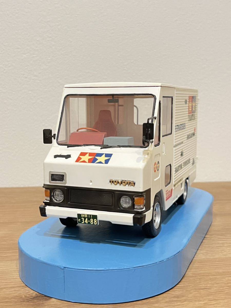 ★ 希少!! 送料無料!! ★ タミヤ トヨタ ハイエース クイックデリバリー プラモデル 完成品 コレクション 収集 趣味 ★