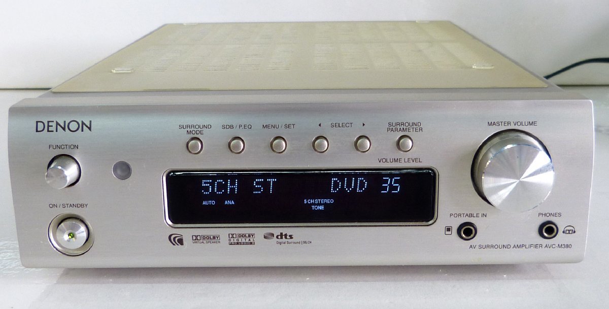 オーディオ機器 DENON デノン AVC-M380 AVサラウンドアンプ5.1ch