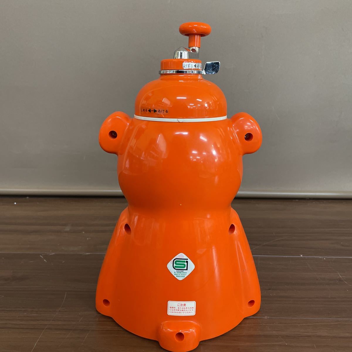 かき氷器】かき氷機 昭和レトロ きょろちゃん タイガー魔法瓶 タイガー