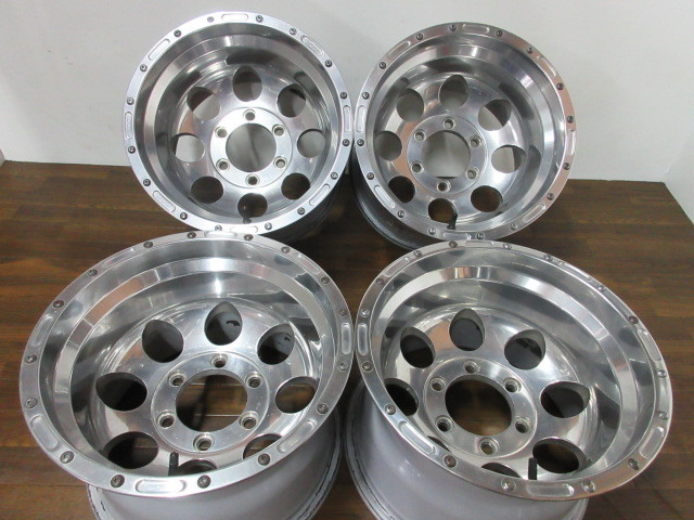 送料無料・税込み】ミッキートンプソン？風 15in10J-46 6穴PCD139.7