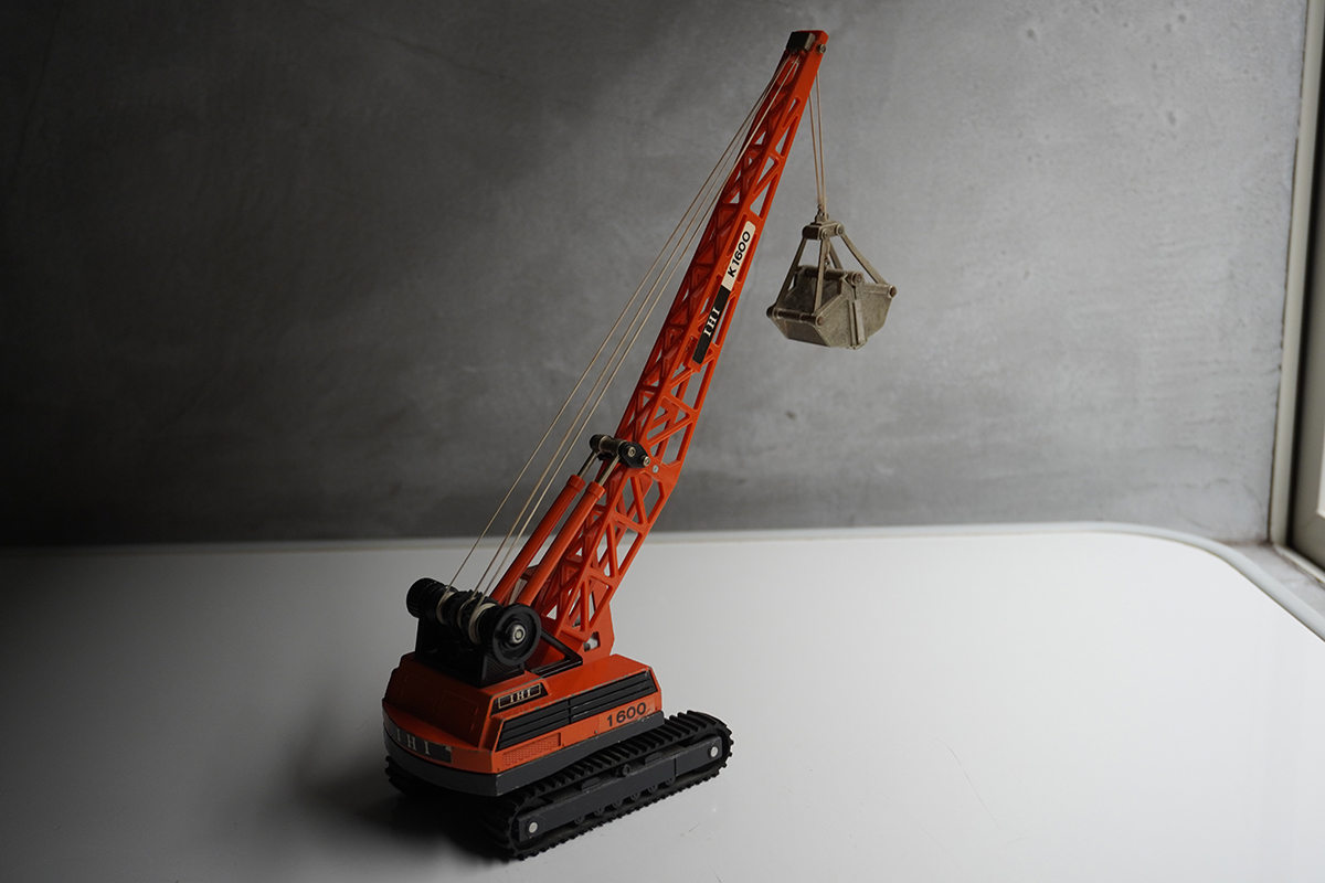 ヨネザワ ダイヤペット IHI K1600 バケット クレーン YONEZAWA TOYS