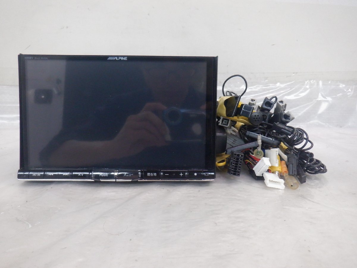 ALPINE アルパイン HDDナビ | ☆作動確認済☆ TV地デジフルセグ内蔵 X BIG