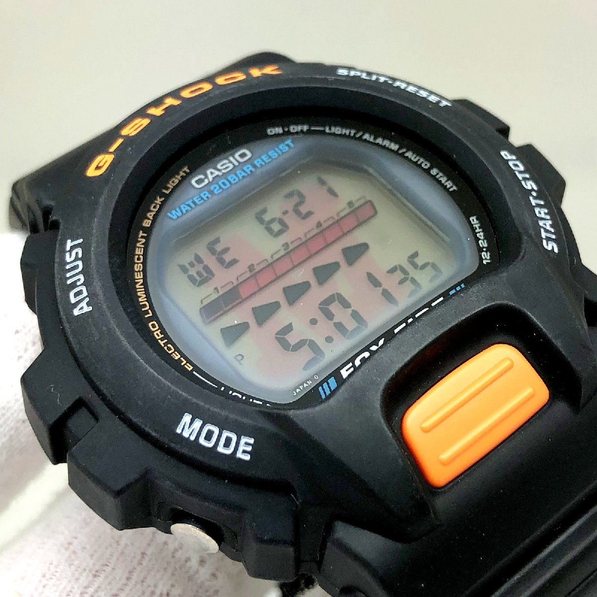 美品 G-SHOCK ジーショック CASIO カシオ 腕時計 DW-6600B FOX FIRE 