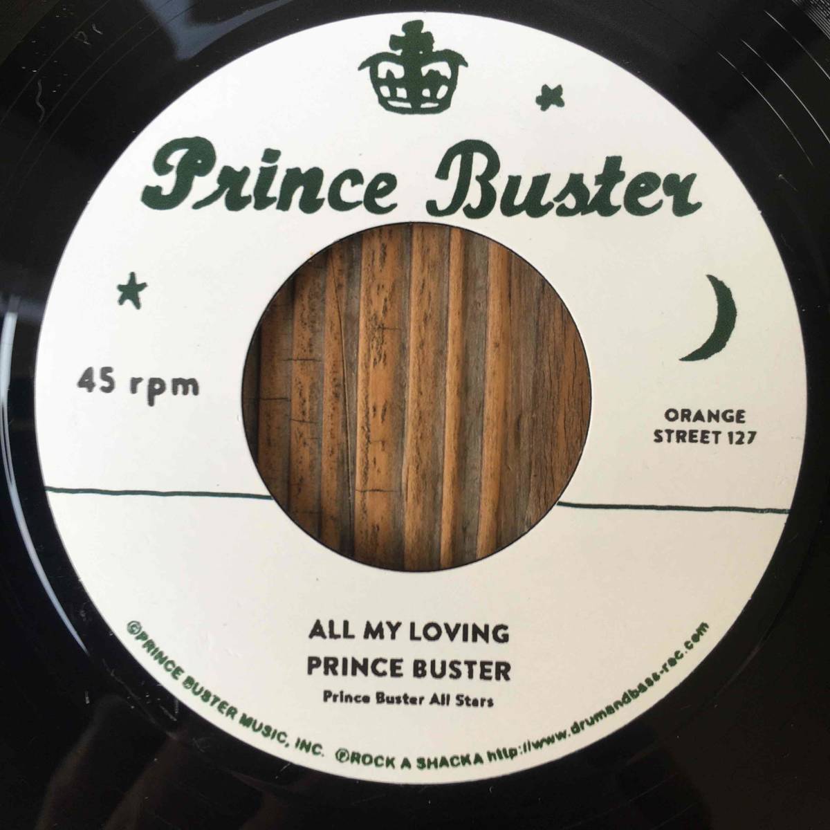★レア【Prince Buster - All My Loving / The Righteous Flames - You Don't Know】新品7inch Prince Buster / Rock A Shacka JPN Reissue
