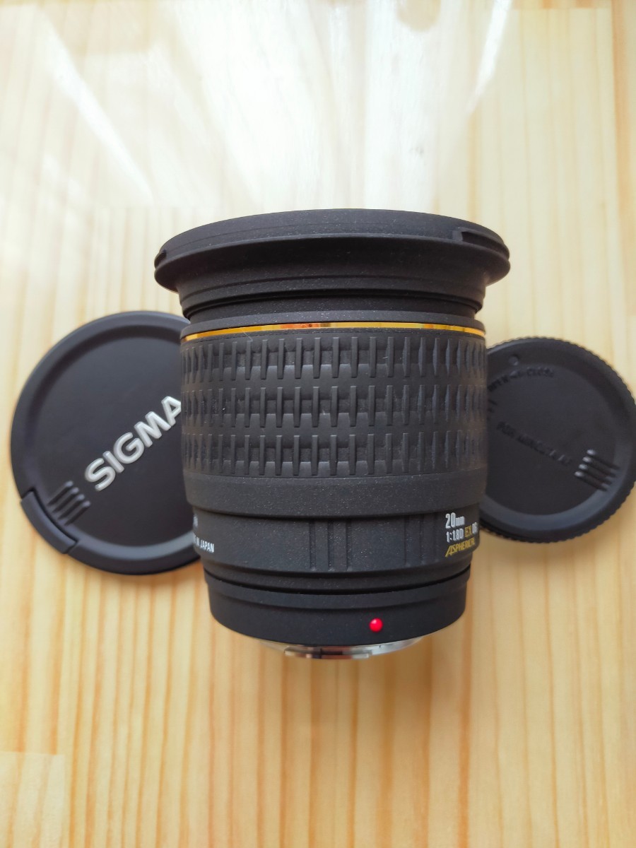 ☆美品☆ SIGMA シグマ 20mm F1.8 EX DG ASPHERICAL RF ソニー ミノルタ 用