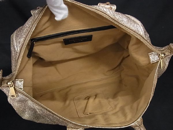 1円 YVESSAINTLAURENT イヴサンローラン レザー ハンドバッグ トート 