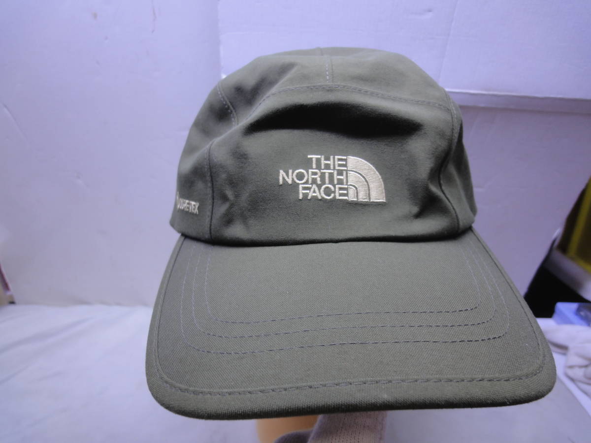 【THE NORTH FACE GORE TEX NN41913 帽子　サイズ表記 FREE カラー　グリーン系】