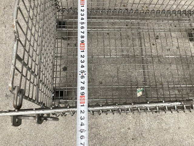引-1734 F 大阪 引取限定 パレティーナ メッシュパレット 網かご 鉄 