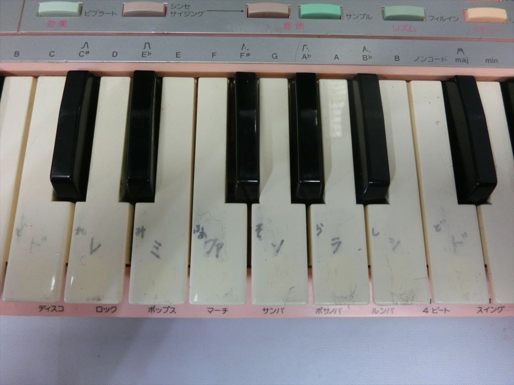 T ワ2-94 80サイズ CASIO カシオ/SK-1/Sampling Keyboard サンプリング