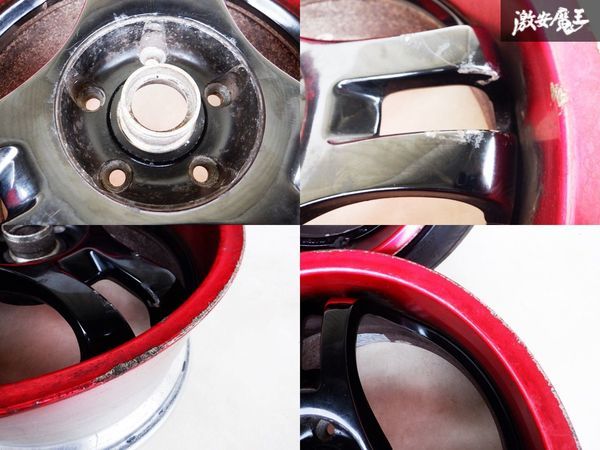 227スーパーアドバンレーシング 17インチ 7J ＋35 PCD114.3 スーパー