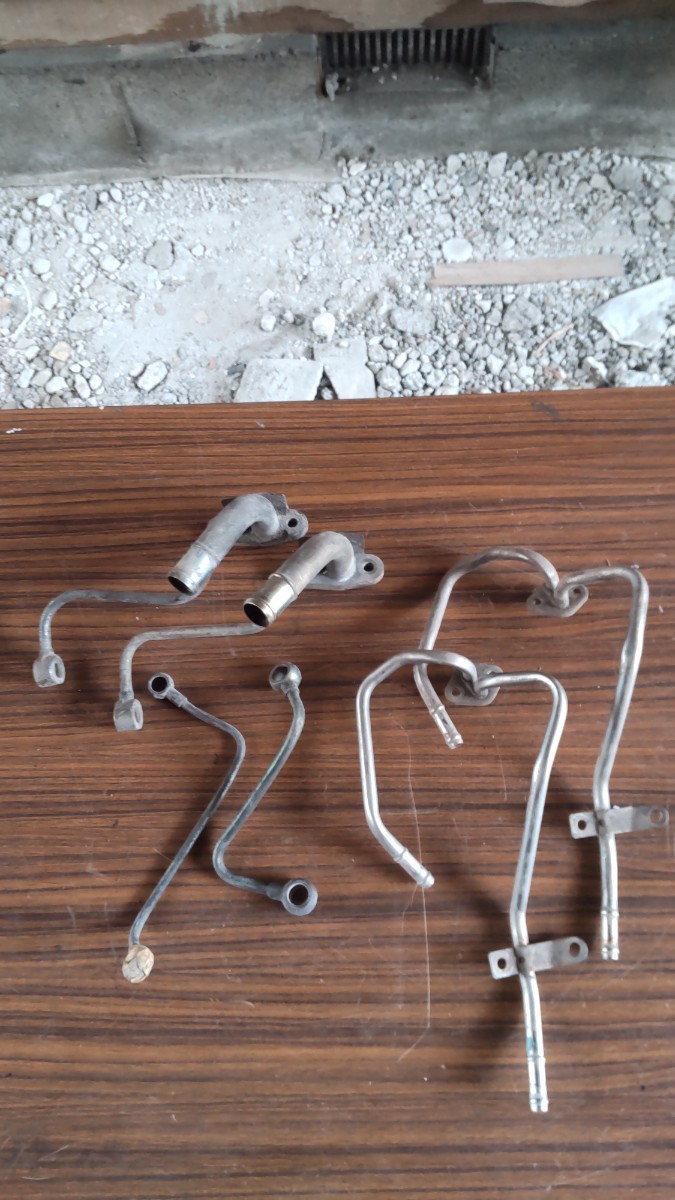 JZX100　タービン　1JZ　オイルライン　ウォーターライン　リターンパイプ