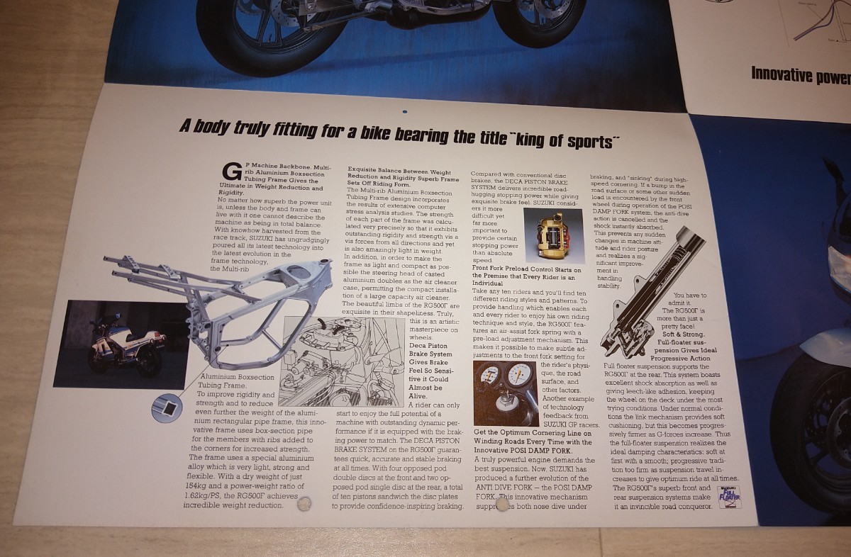 SUZUKI ガンマ RG スズキRG 500γ スズキ 0 旧車バイクカタログ | RG500Γ チャンピオンの重み RG500⁄400Γ (HM31A⁄B⁄HK31A) -since 1 甘く香るか青いバラ