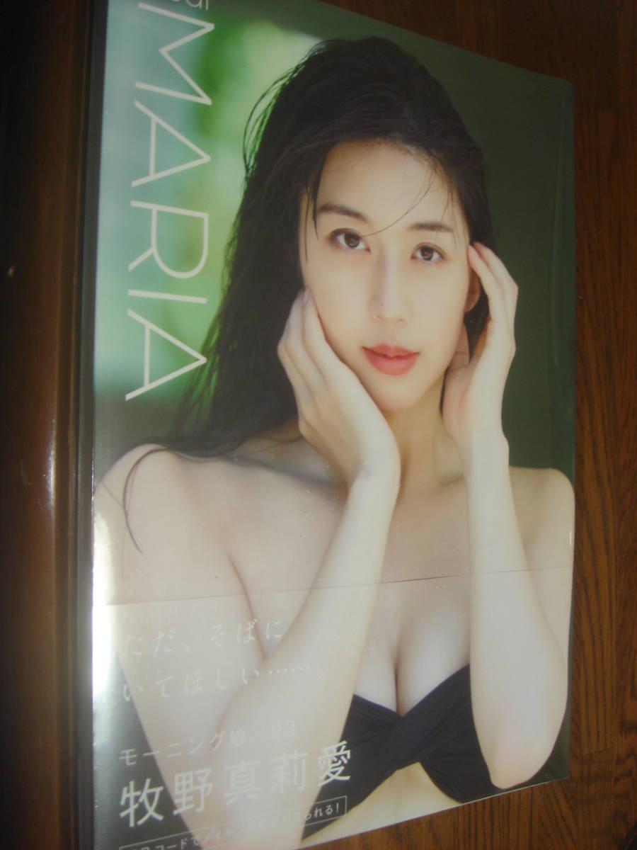 牧野真莉愛写真集☆レア☆「未開封品☆DEAR MARIA☆QRコードで動画が見 