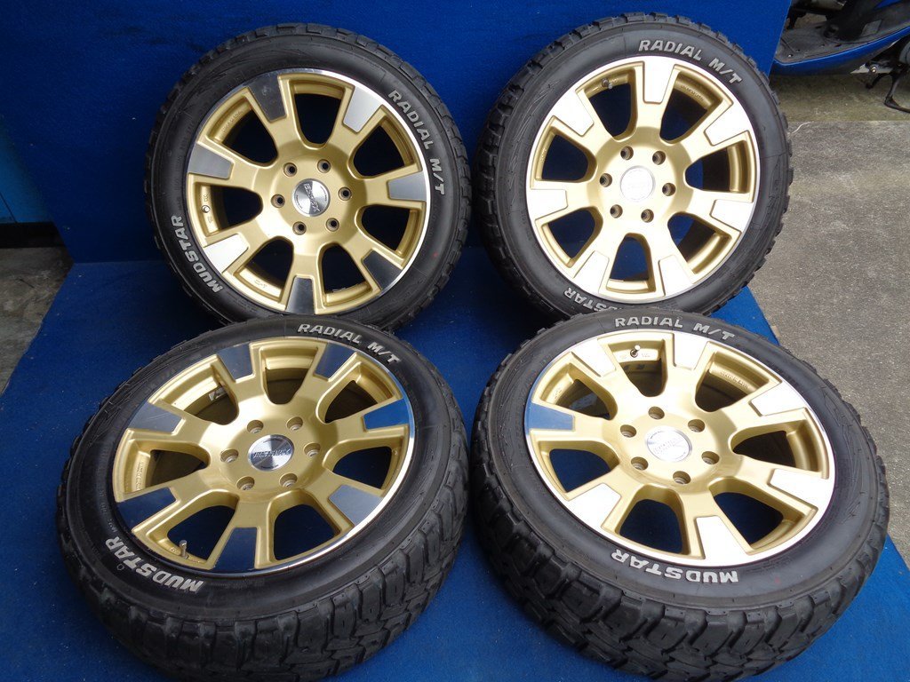 【送料込み】★ essex ★ 8J/+38 ★ 215/55R18 C 107/105 L 8PR MT タイヤ ★ ハイエース 等 ★