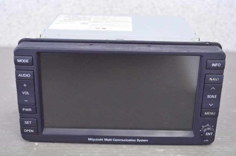 デリカ D5 G プレミアム 中期(CV5W CV1W) 純正ミツビシ 動作保証 HDDナビユニット カーナビ 地図2008年 8750A115 NR-261JM-07PAJ2 s004651