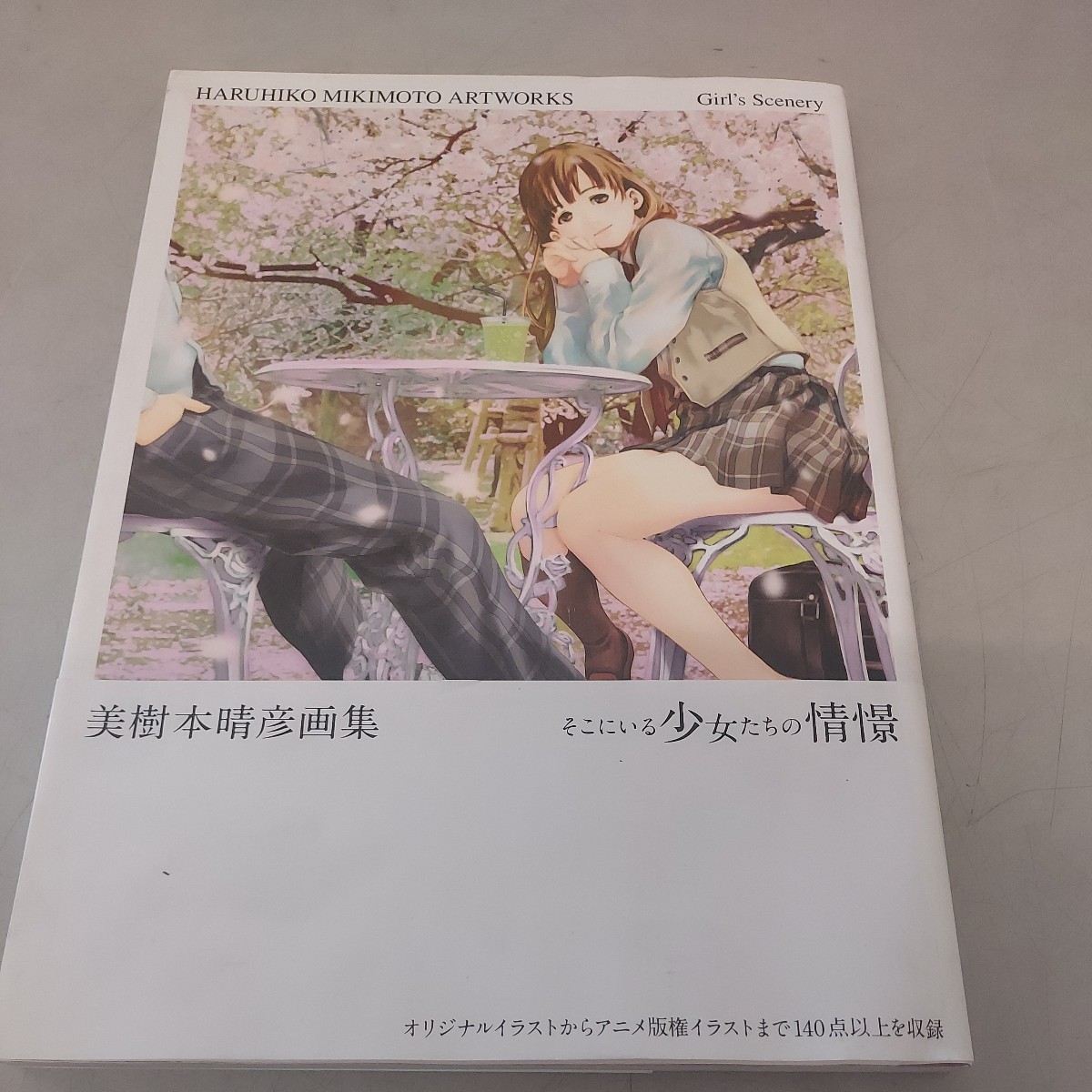 美樹本晴彦 画集 そこにいる少女たちの情憬 多少の汚れがあります。