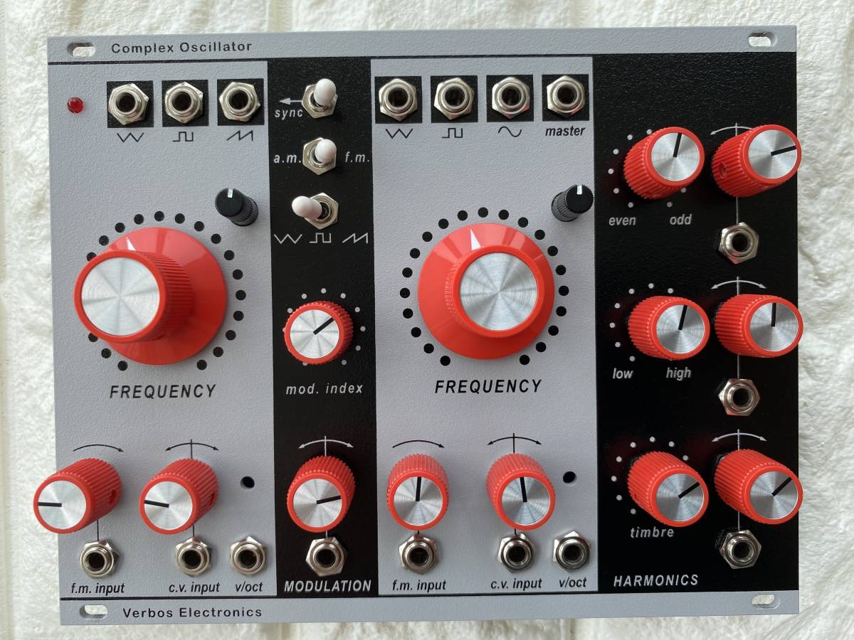 レア Verbos Electronics Complex Oscillator ユーロラック モジュラー 