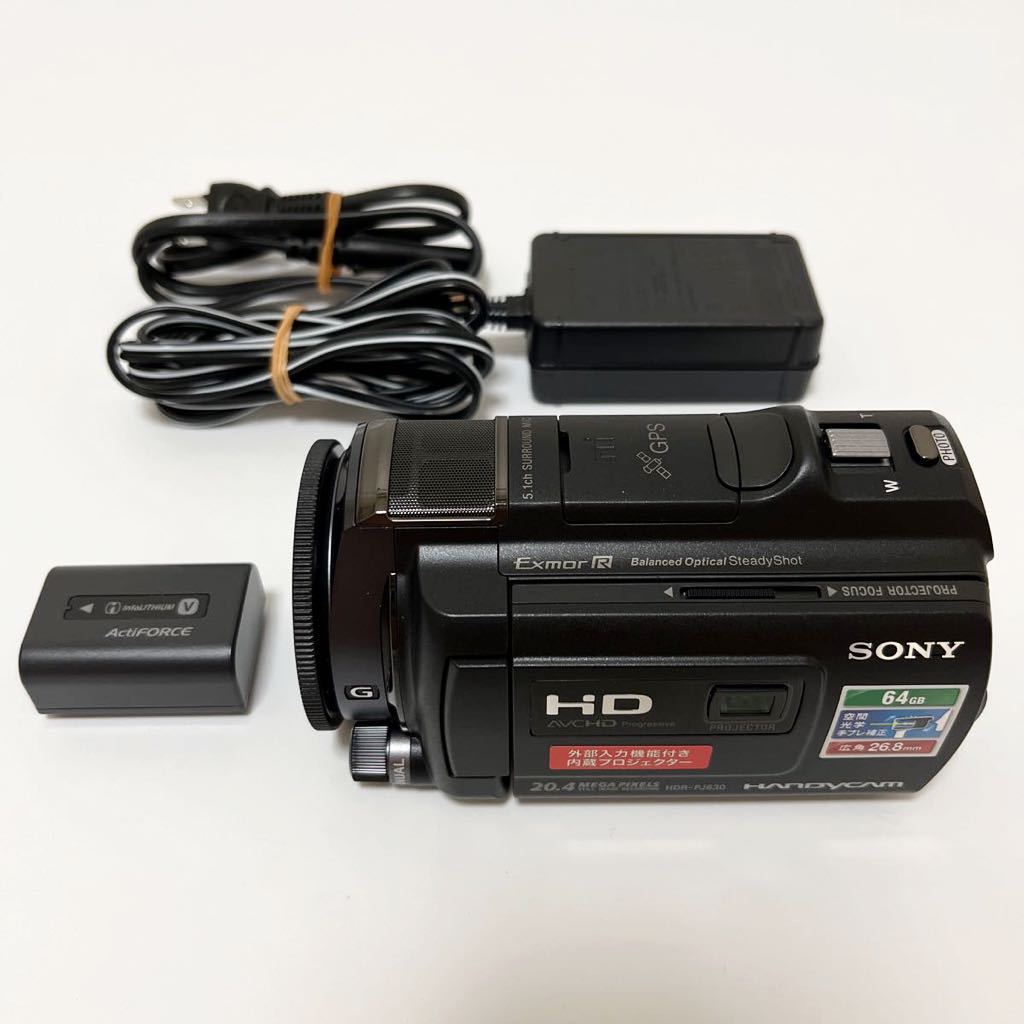 美品 SONY Handycam HDR-PJ630V デジタルビデオカメラ
