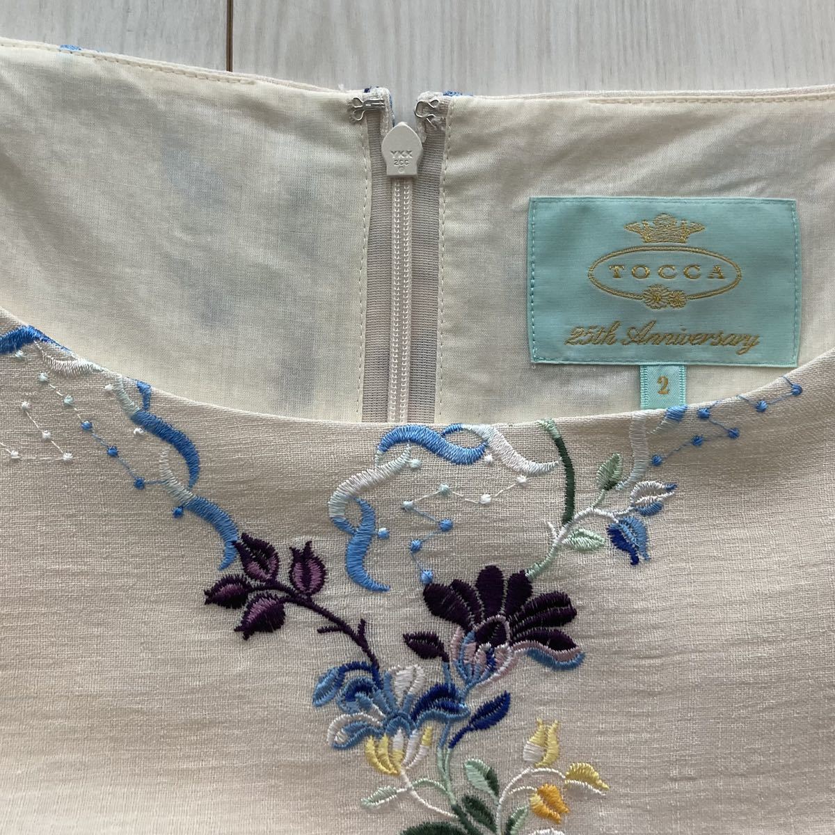 TOCCA トッカ 2020 25 周年 RAMBLING ROSE ランブリング ローズ ドレス 