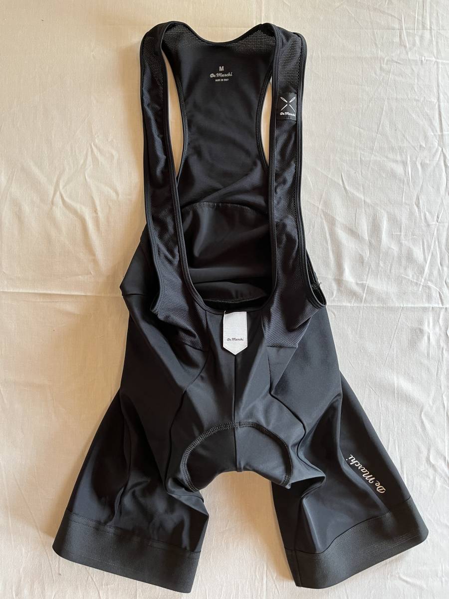 DE DE MARCHI デマルキ ビブ・ショーツ XL 黒 MARCHI「デマルキ」L