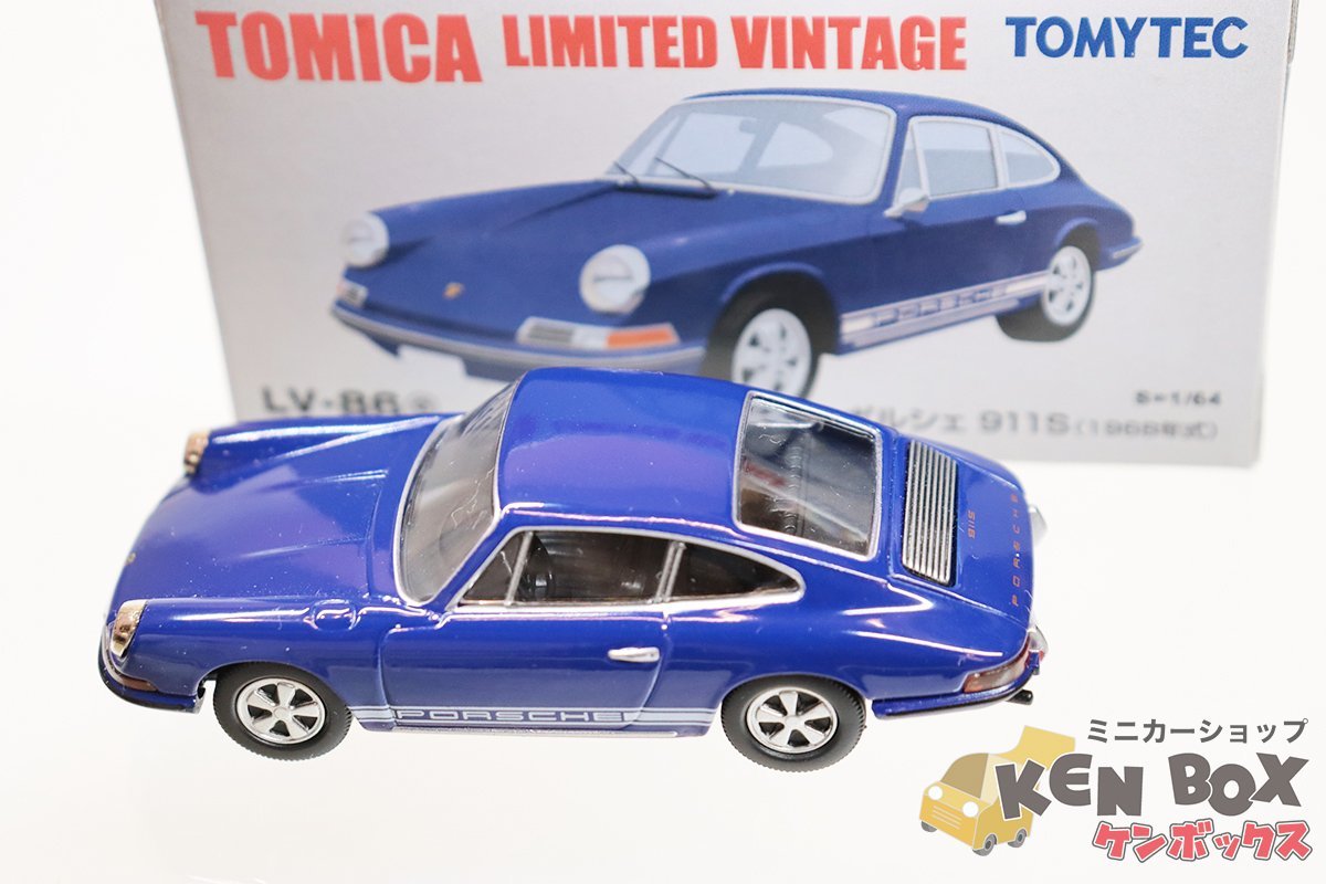 S=1/64 TLVトミカリミテッドヴィンテージ 86e Porscheポルシェ 911S 
