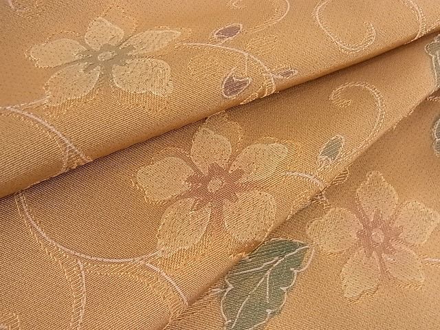 花美人■上質な小紋　地紋起こし　花唐草地紋　高島屋扱い　逸品　ps8053