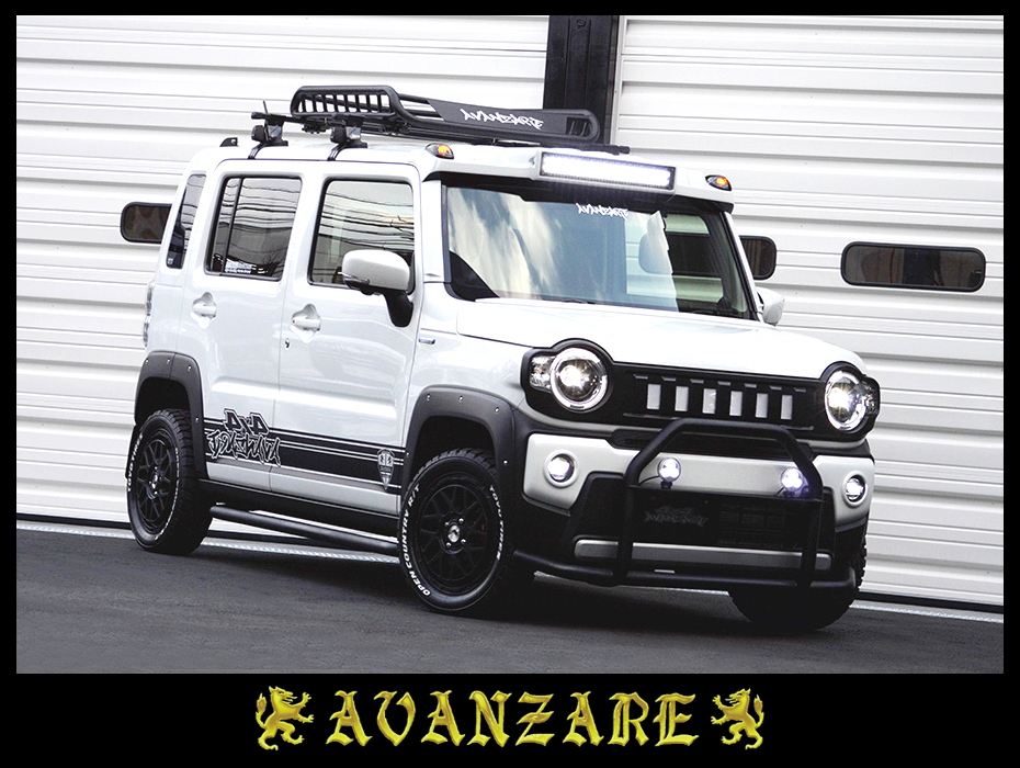 ハスラー MR92S MR52S 17EVERY 4×4for…HUSTLER(MR52&frasl;92) (2020y ≪アヴァンツァーレ≫ MR52／MR92 ハスラー ♪ センターコンソールボックス (USBポート付き／2.1A・1.0A) ／ 黒PVCレザー仕様