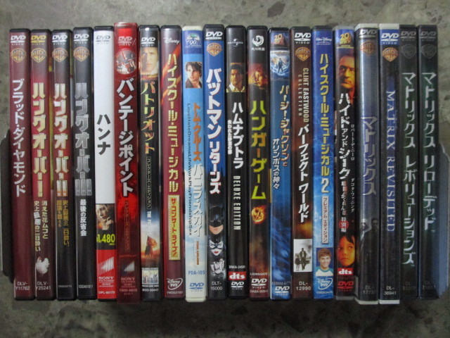 良好 洋画 DVD いろいろ 60本 60点セット 大量 まとめ売り 海外 ドラマ 