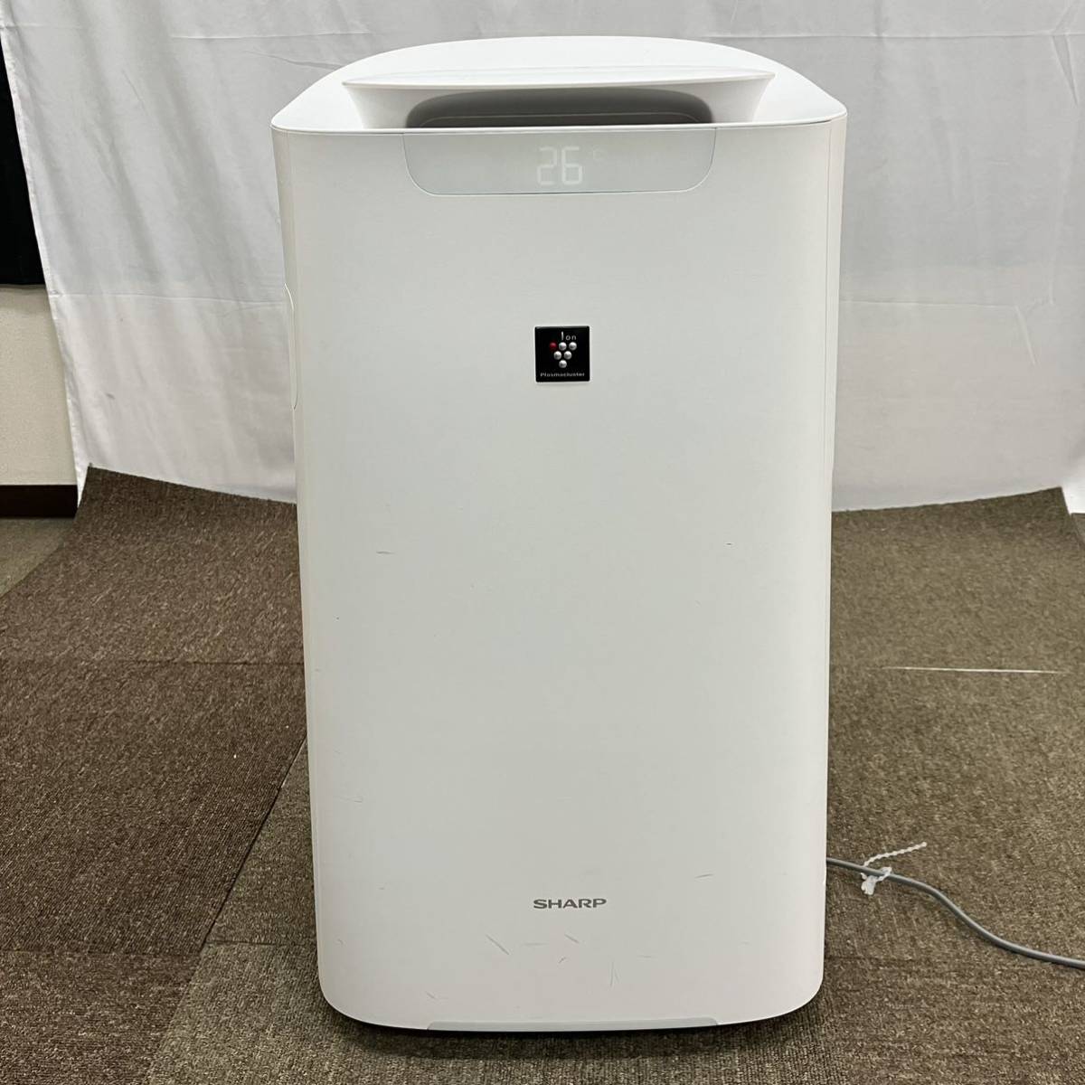 ☆【売り切り】SHARP シャープ 加湿空気清浄機 KI-LX75-Wプラズマ