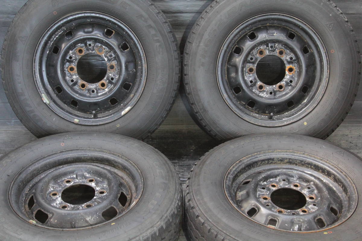 J21/条件付 夏タイヤ 175R14C 99/98Q 8PR LT スチールホイール 14×5J 