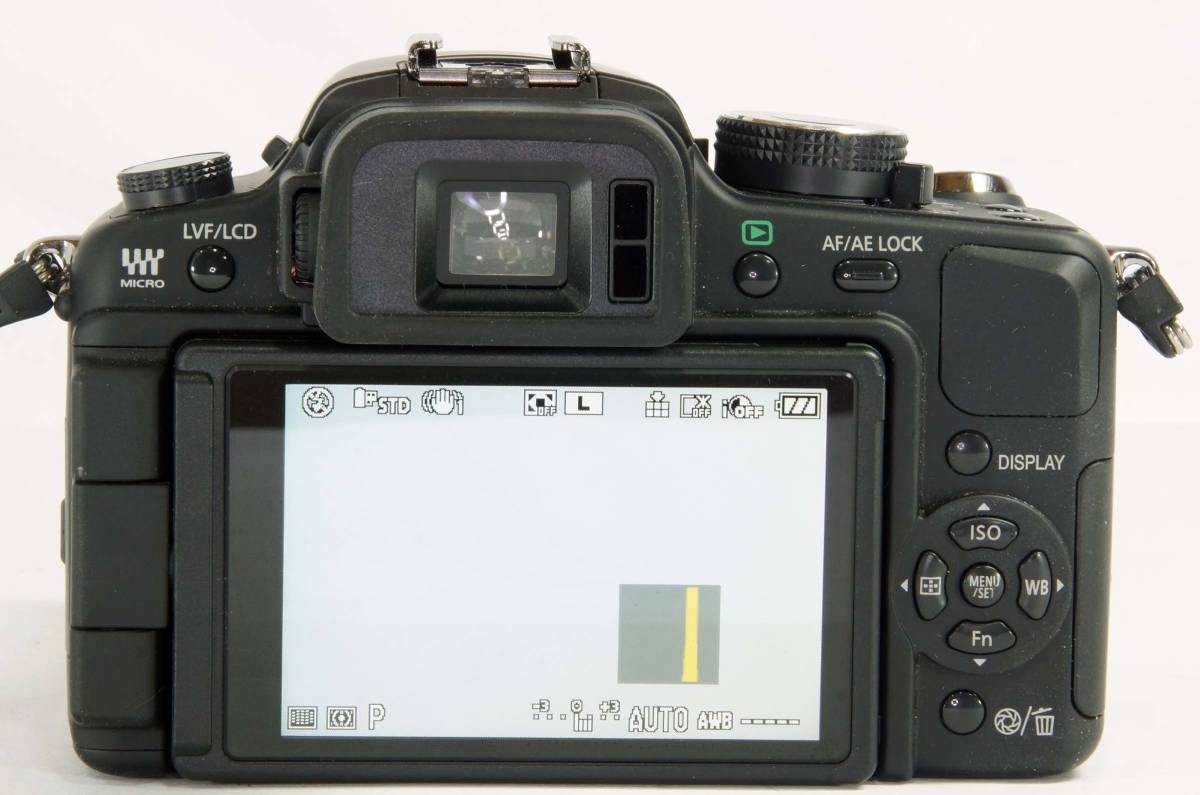 H06中古品 Panasonic LUMIX DMC-G1ブラック レンズキット LUMIX