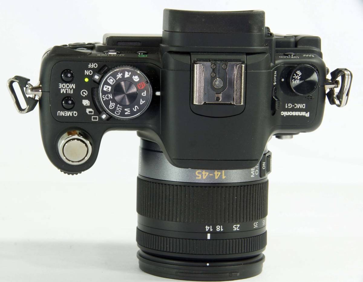 H06中古品 Panasonic LUMIX DMC-G1ブラック レンズキット LUMIX