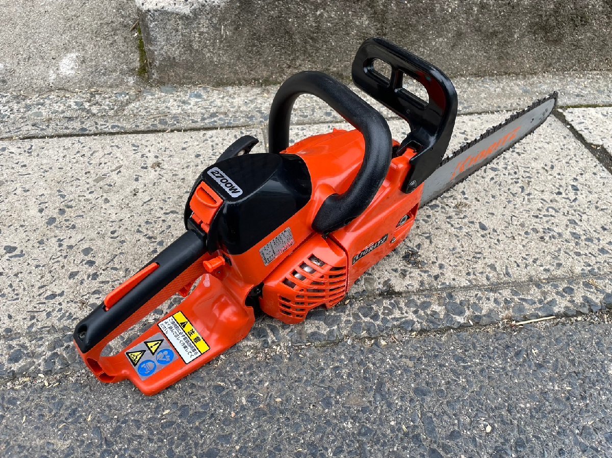 動作確認済み☆共立 CSE2700W エンジンチェンソー バーの長さ30 