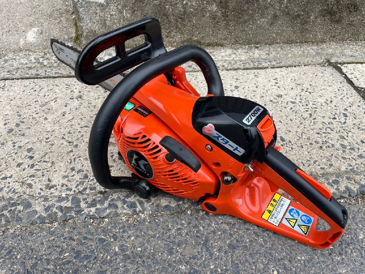 動作確認済み☆共立 CSE2700W エンジンチェンソー バーの長さ30 