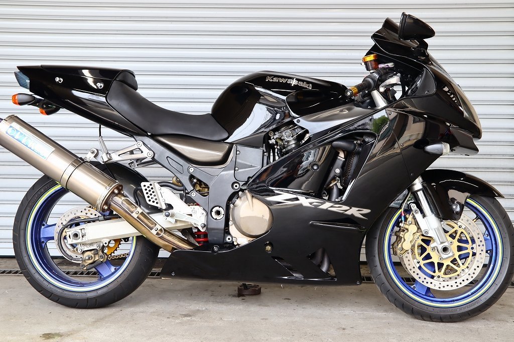 ZX-12R/B型/B1/OVERチタンマフラー/逆車/マレーシア仕様/修復歴なし 