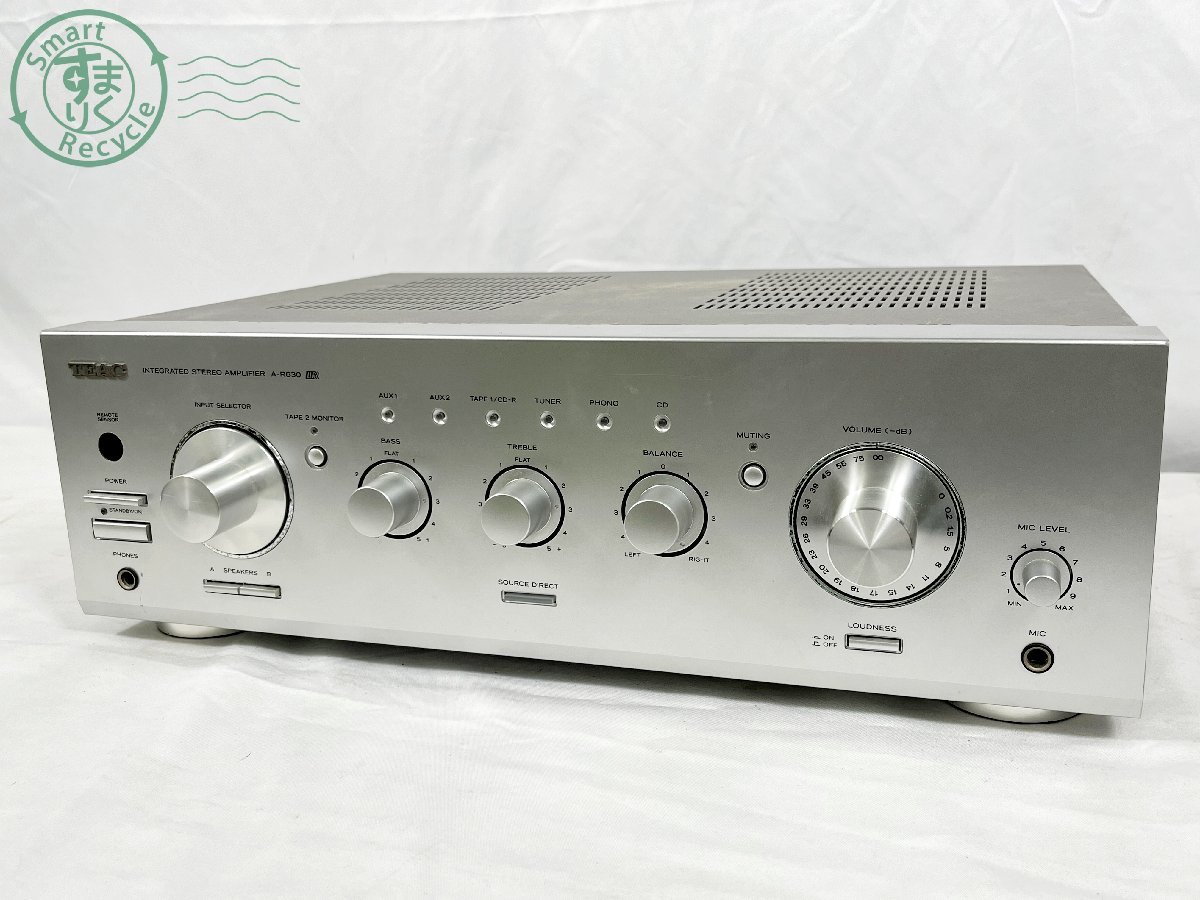 06411868　■ TEAC ティアック A-R630 プリメインアンプ 2013年製 音出し確認済み オーディオ機器 中古