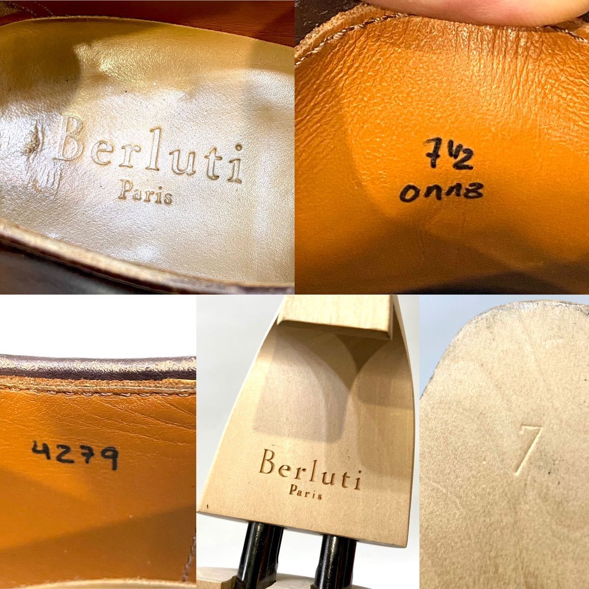 BERLUTI アレッサンドロ スカーズ カリグラフィースクリットレザー 